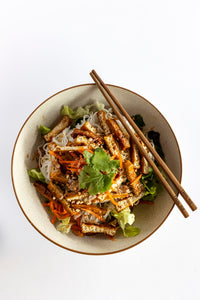 Caramelise Tofu  with Noodles