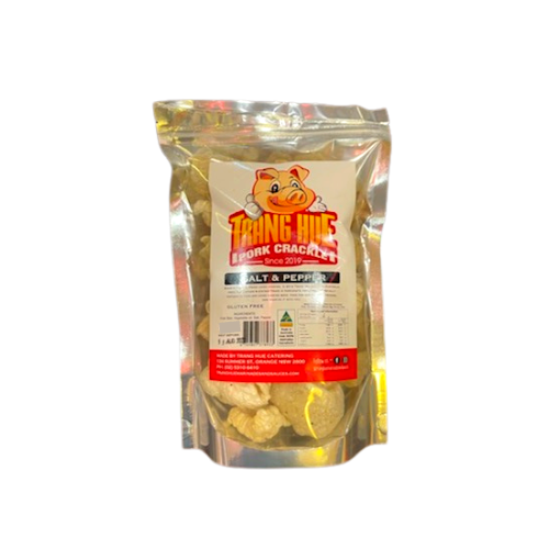 Pork Crackle - Salt & Pepper - 80g - Trang Hue Marinades and Sauces