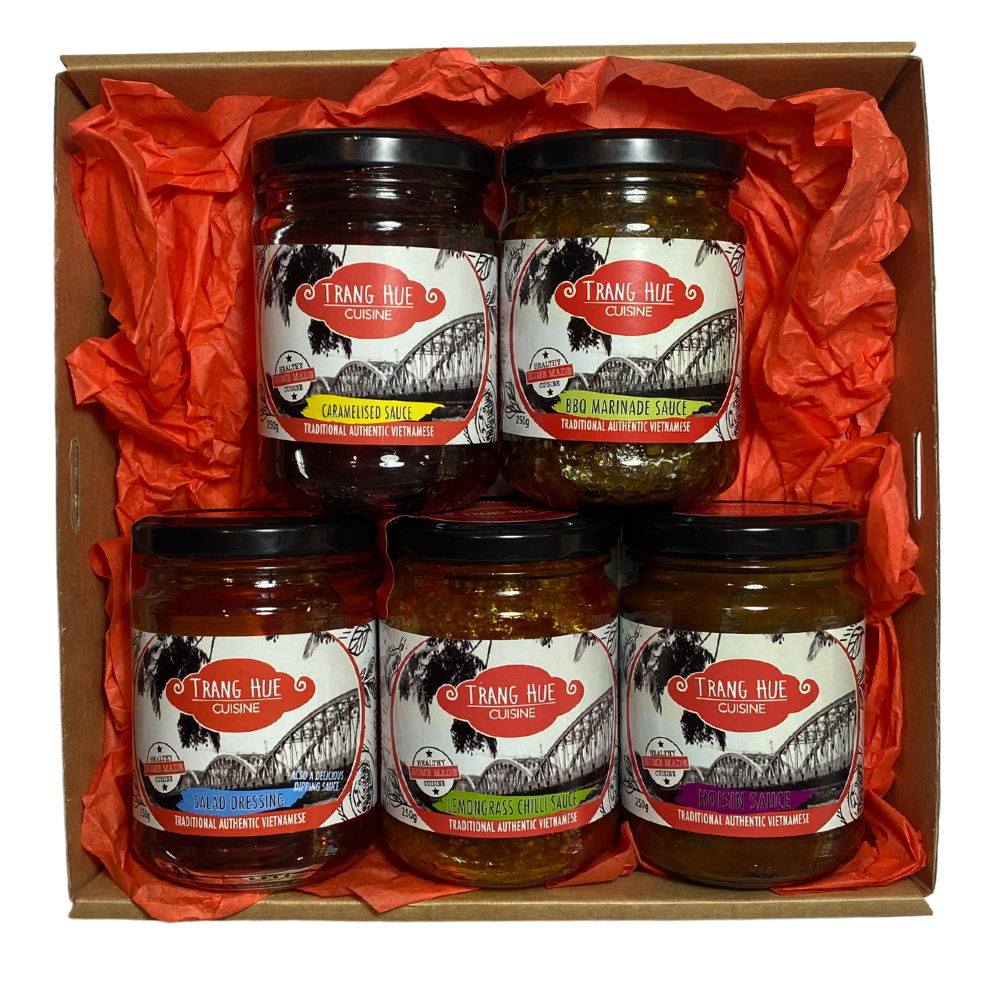 5 SAUCE PACK - Trang Hue Marinades and Sauces