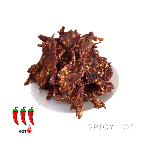 Beef Jerky - Extra Hot - 85g - Trang Hue Marinades and Sauces