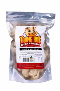 Pork Crackle - Salt & Vinegar - 80g - Trang Hue Marinades and Sauces
